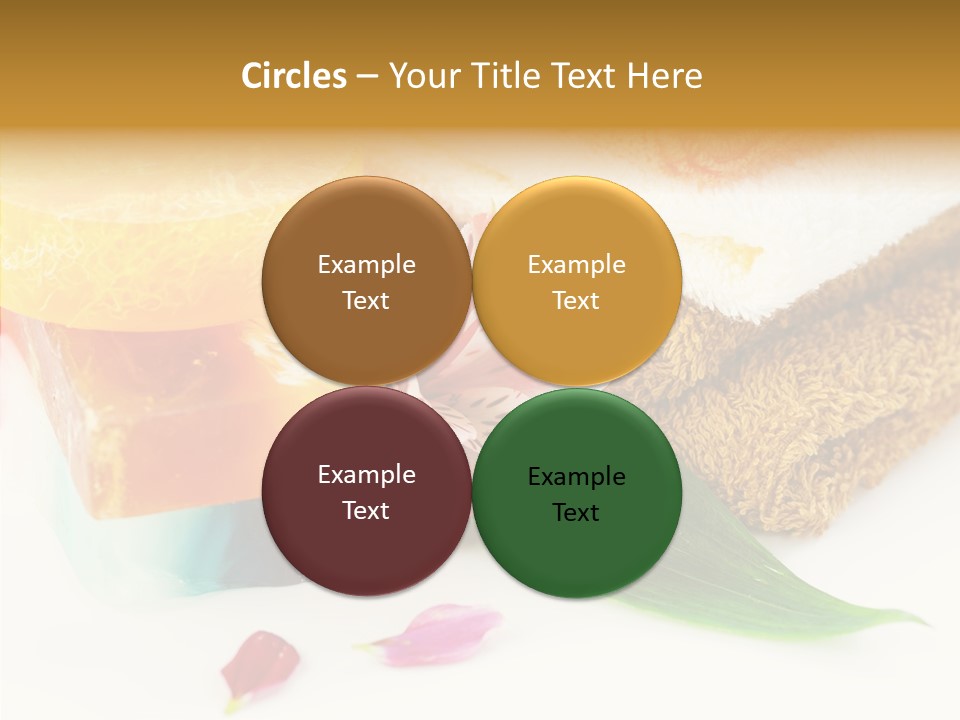 Body Care Closeup PowerPoint Template