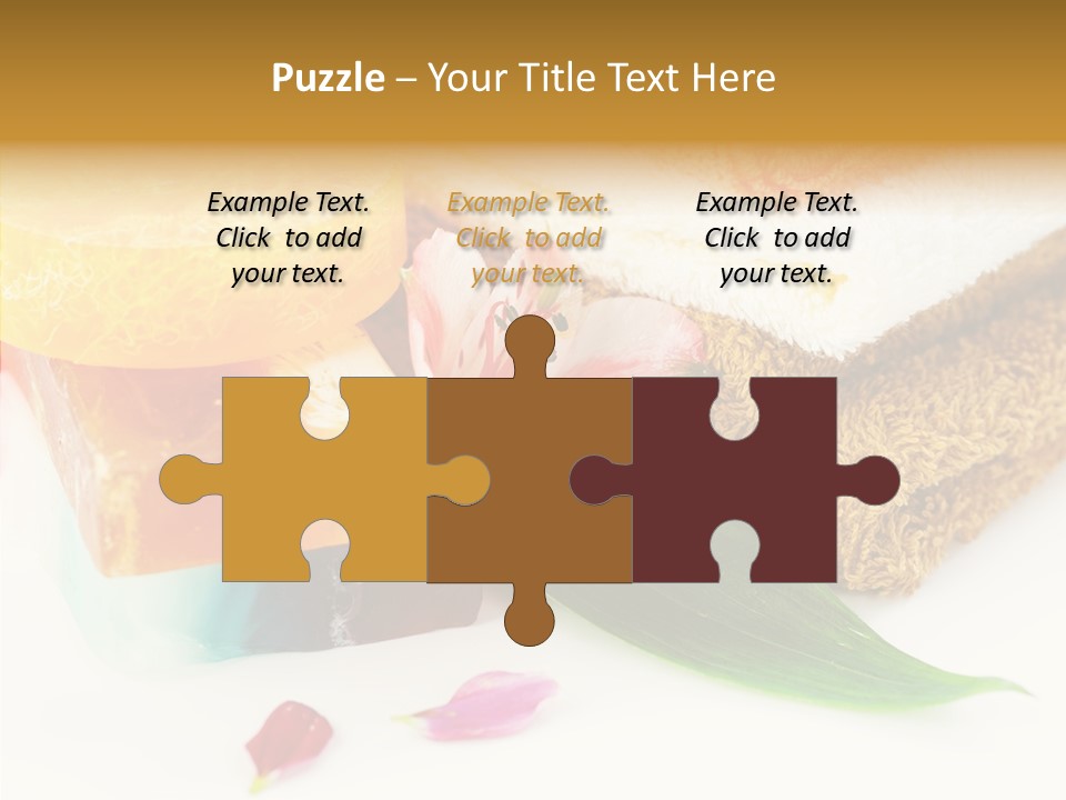 Body Care Closeup PowerPoint Template