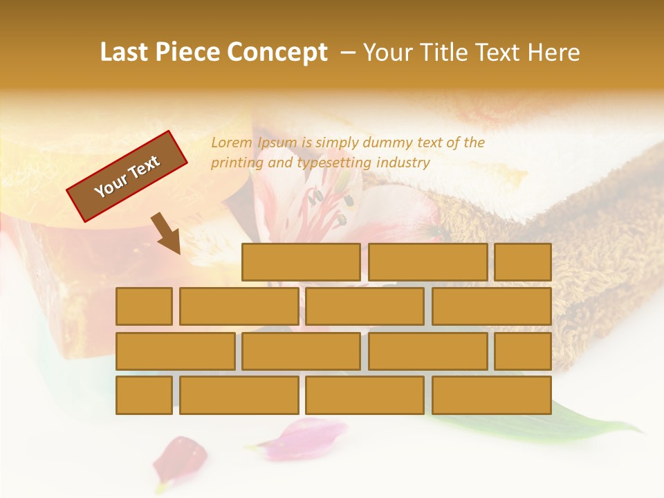 Body Care Closeup PowerPoint Template