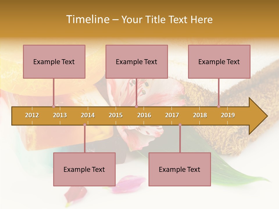 Body Care Closeup PowerPoint Template
