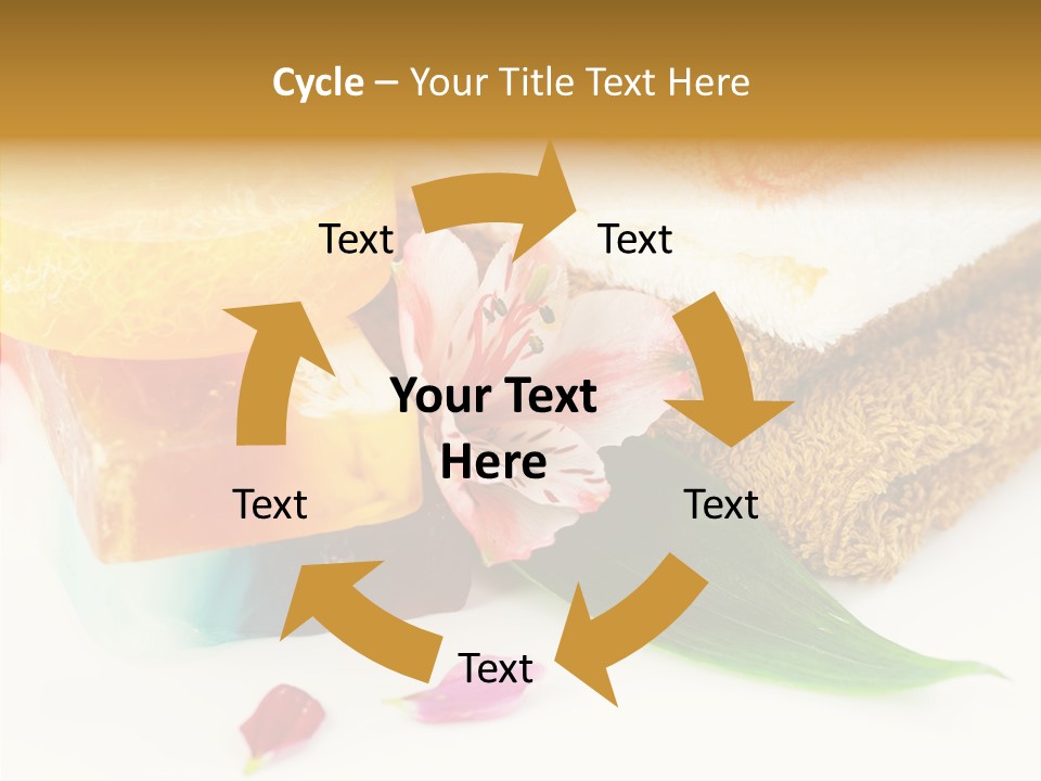 Body Care Closeup PowerPoint Template