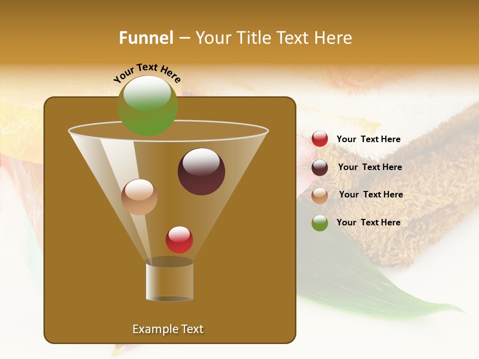 Body Care Closeup PowerPoint Template