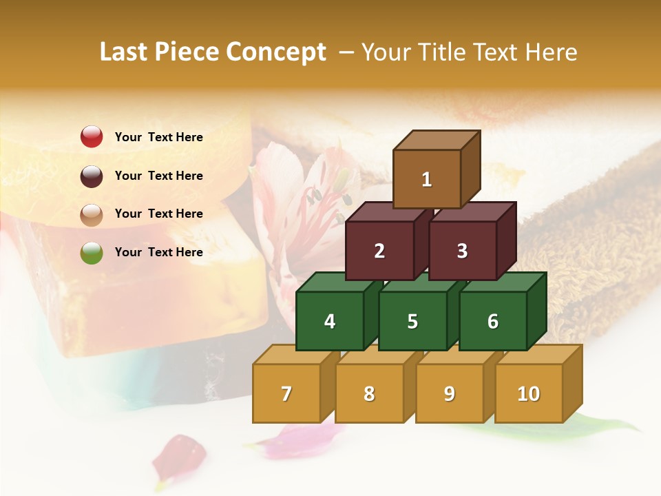 Body Care Closeup PowerPoint Template