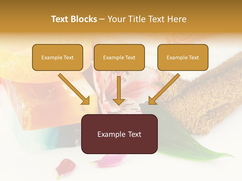 Body Care Closeup PowerPoint Template