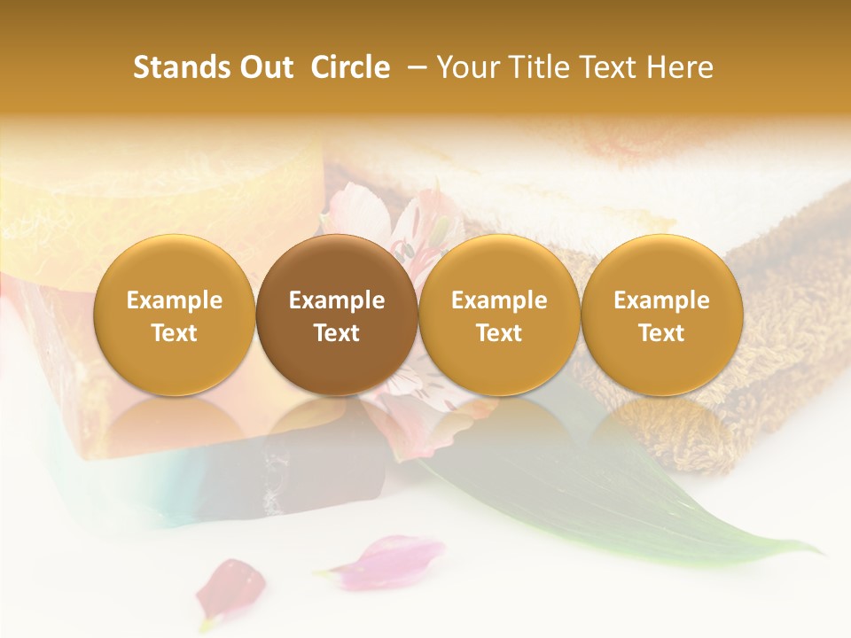 Body Care Closeup PowerPoint Template