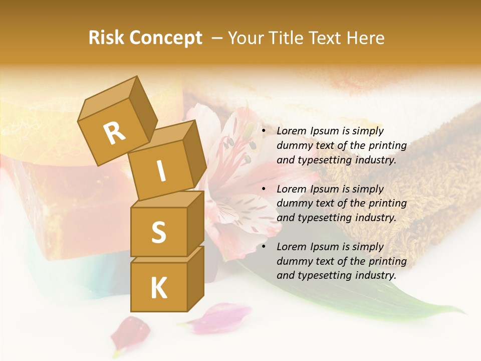 Body Care Closeup PowerPoint Template