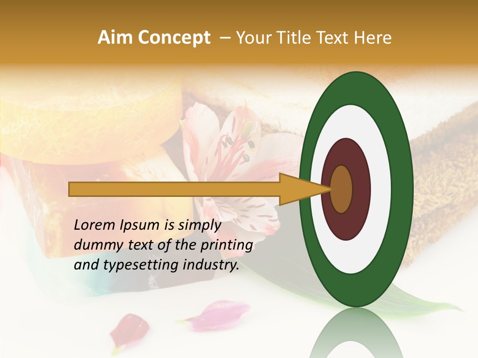 Body Care Closeup PowerPoint Template