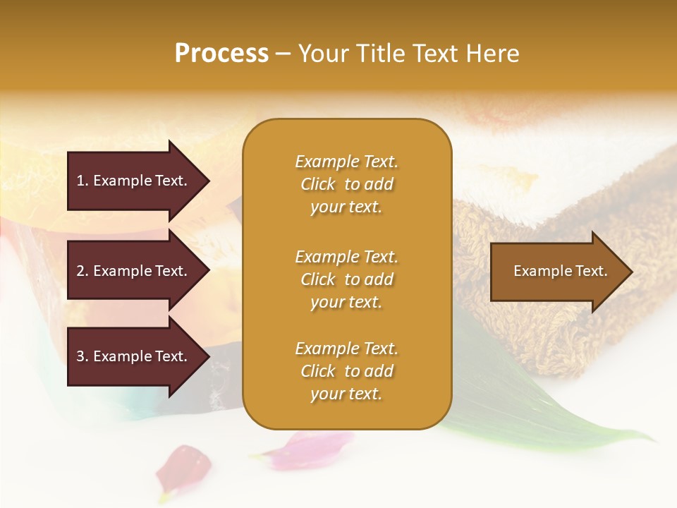 Body Care Closeup PowerPoint Template