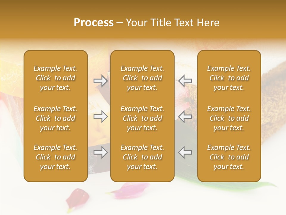 Body Care Closeup PowerPoint Template