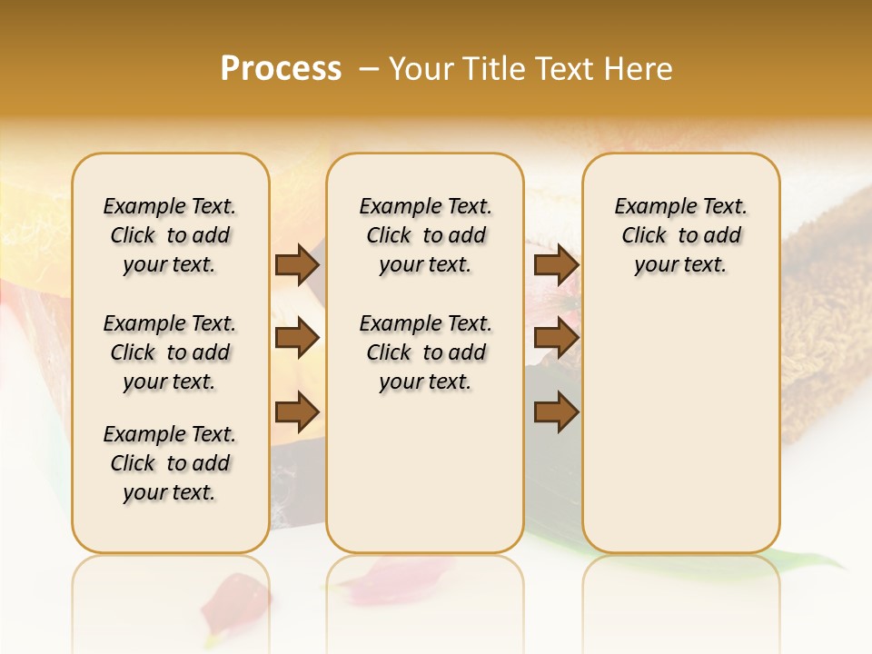 Body Care Closeup PowerPoint Template
