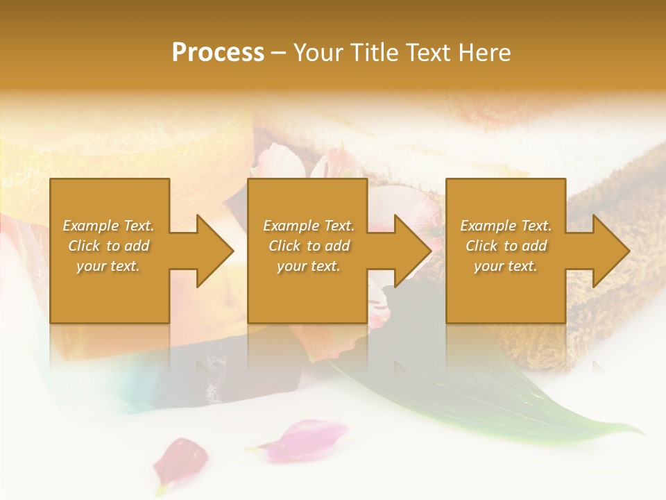 Body Care Closeup PowerPoint Template