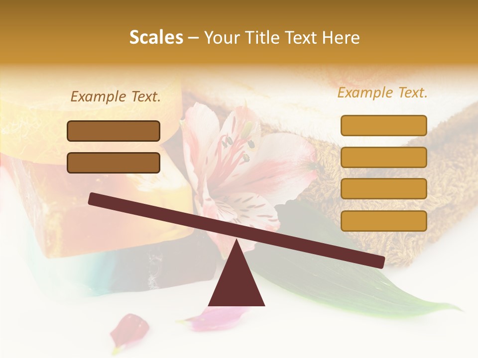 Body Care Closeup PowerPoint Template