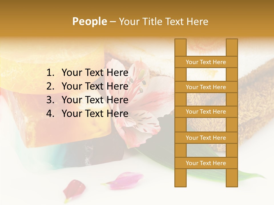 Body Care Closeup PowerPoint Template