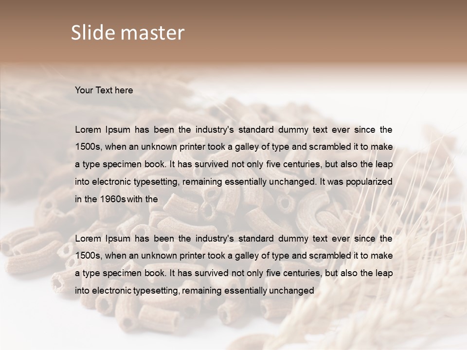 Noodles Traditional Product PowerPoint Template