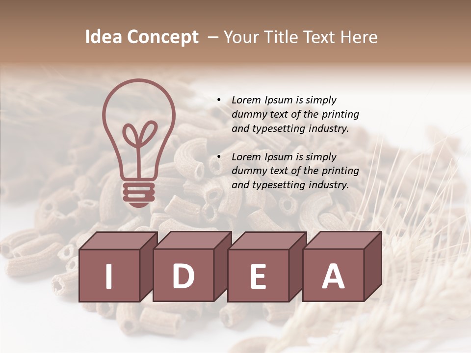 Noodles Traditional Product PowerPoint Template