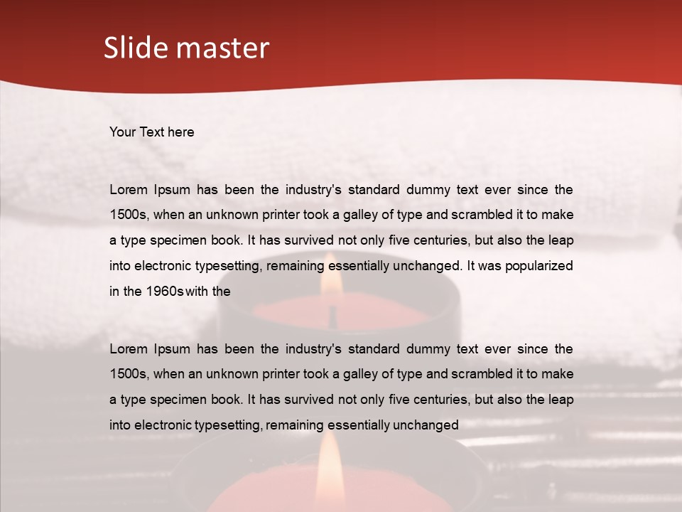 Scent Luxury Flower PowerPoint Template