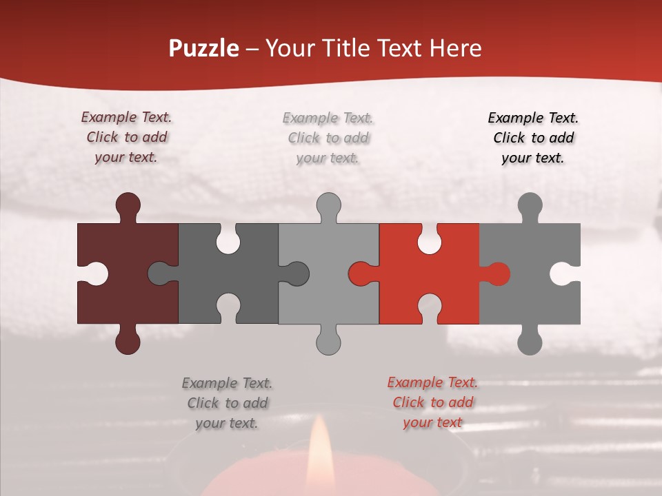 Scent Luxury Flower PowerPoint Template