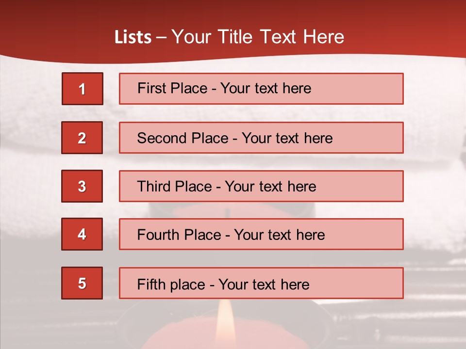 Scent Luxury Flower PowerPoint Template
