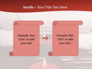 Scent Luxury Flower PowerPoint Template