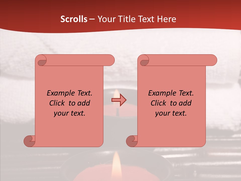 Scent Luxury Flower PowerPoint Template