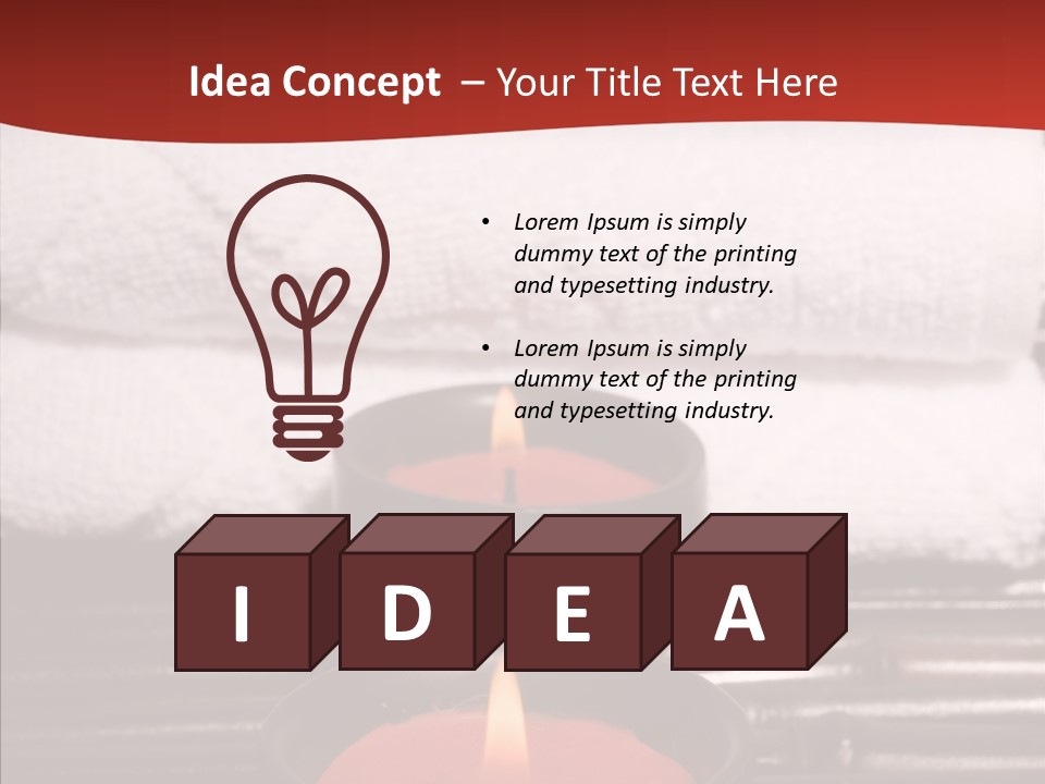 Scent Luxury Flower PowerPoint Template