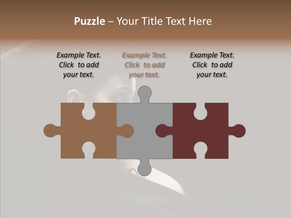 Person Sweet Female PowerPoint Template