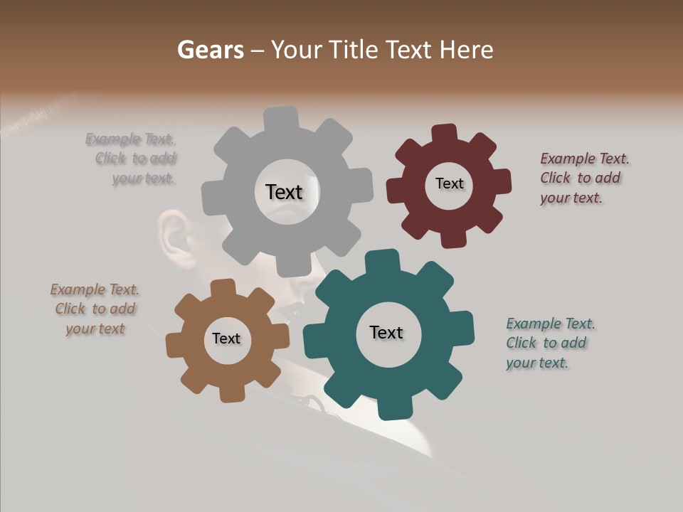 Person Sweet Female PowerPoint Template