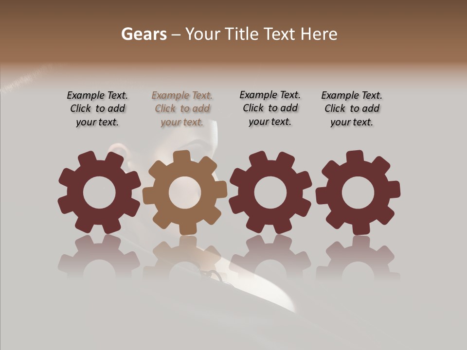 Person Sweet Female PowerPoint Template