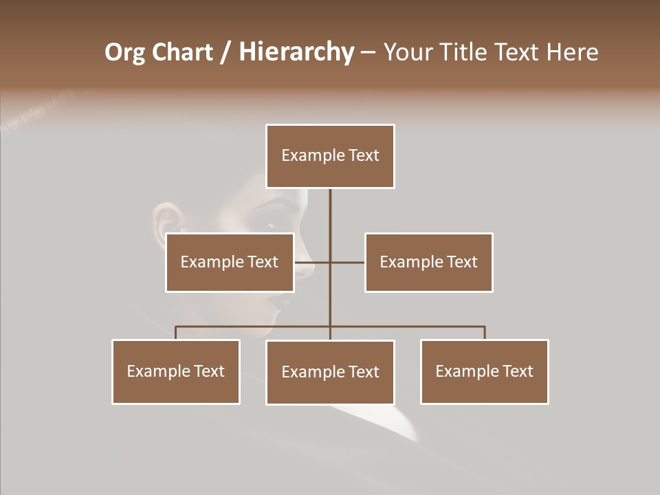 Person Sweet Female PowerPoint Template