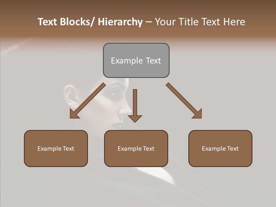 Person Sweet Female PowerPoint Template