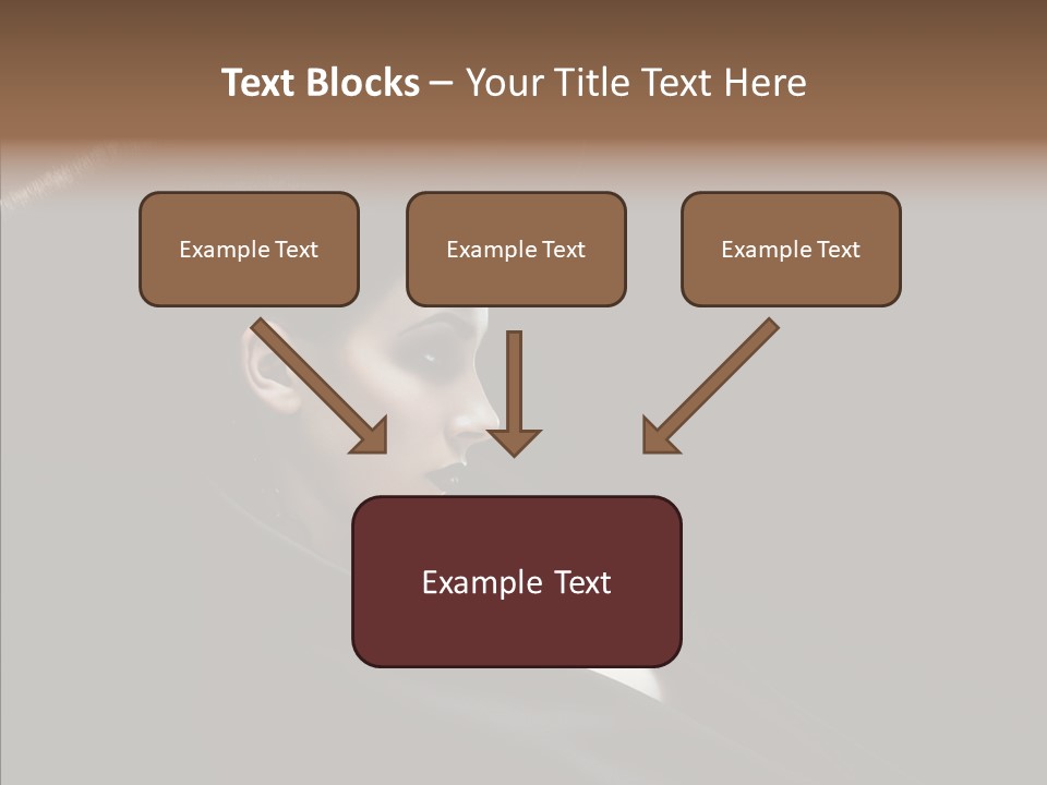 Person Sweet Female PowerPoint Template