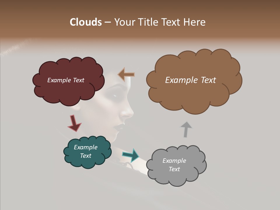 Person Sweet Female PowerPoint Template