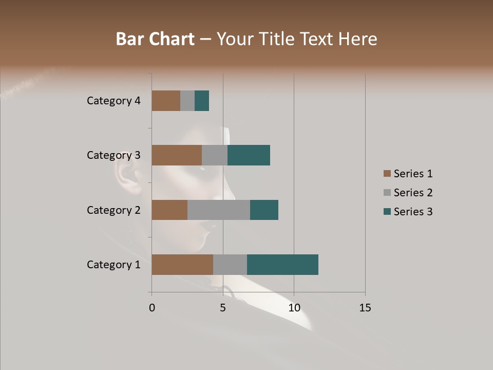 Person Sweet Female PowerPoint Template