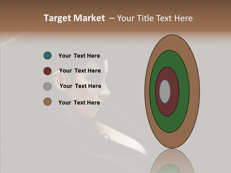 Person Sweet Female PowerPoint Template