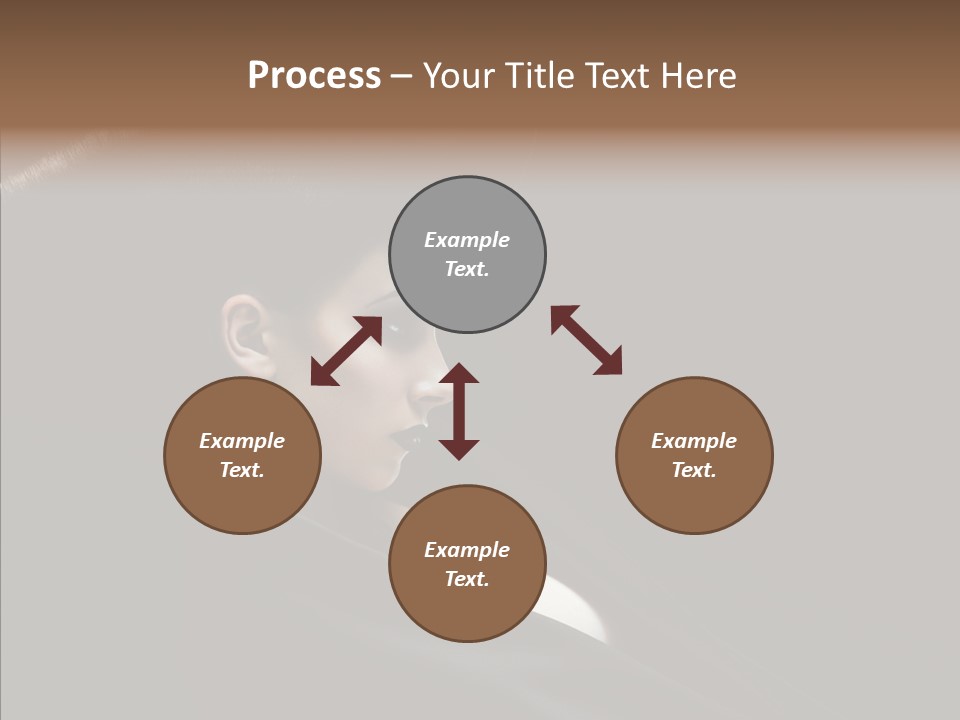 Person Sweet Female PowerPoint Template