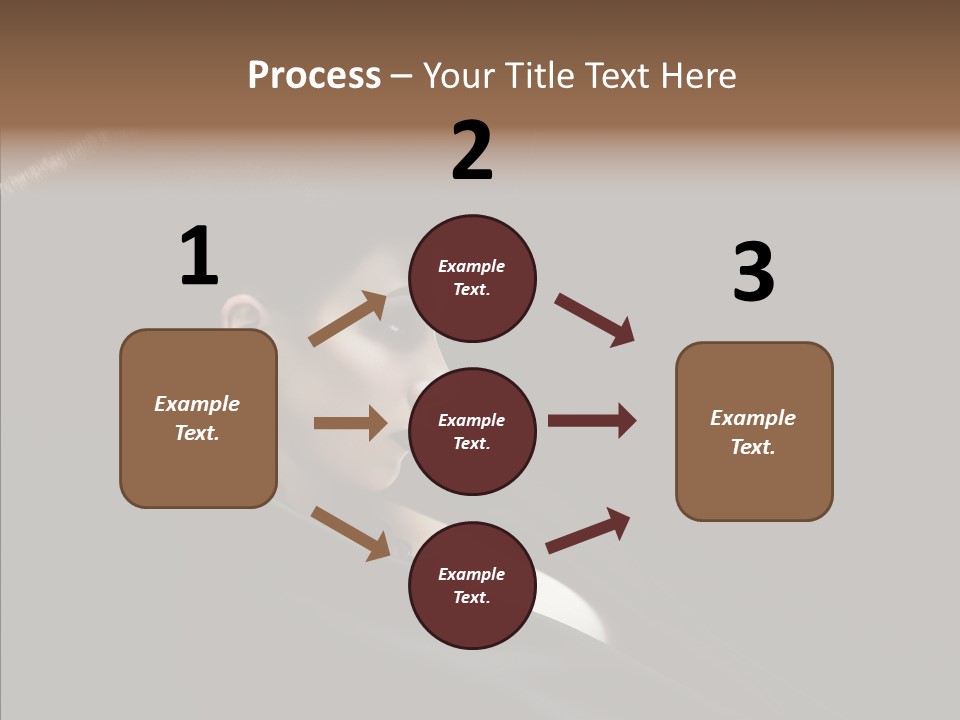 Person Sweet Female PowerPoint Template