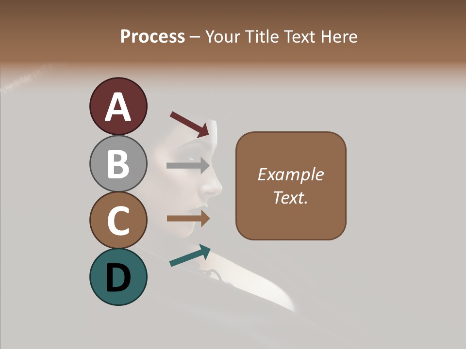 Person Sweet Female PowerPoint Template