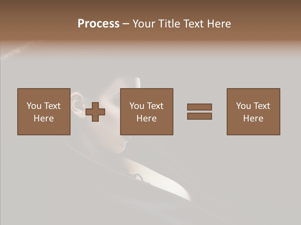 Person Sweet Female PowerPoint Template