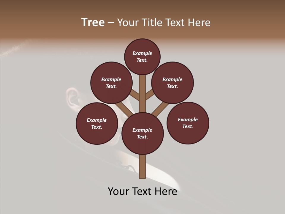 Person Sweet Female PowerPoint Template