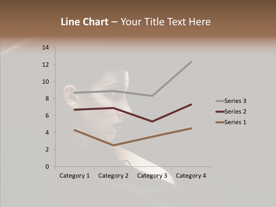 Person Sweet Female PowerPoint Template