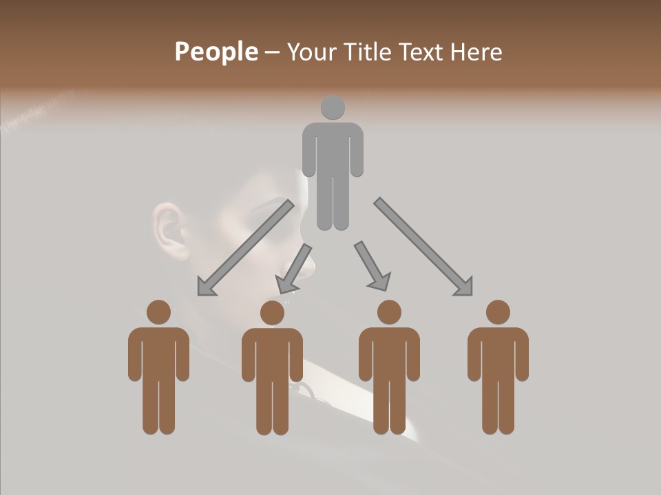 Person Sweet Female PowerPoint Template