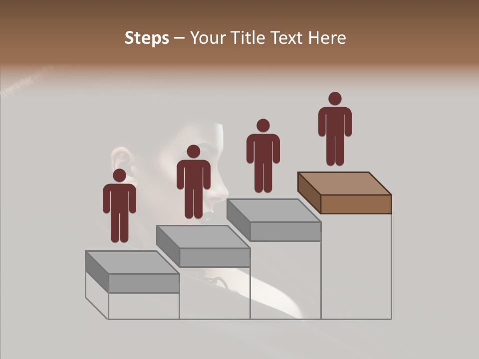 Person Sweet Female PowerPoint Template