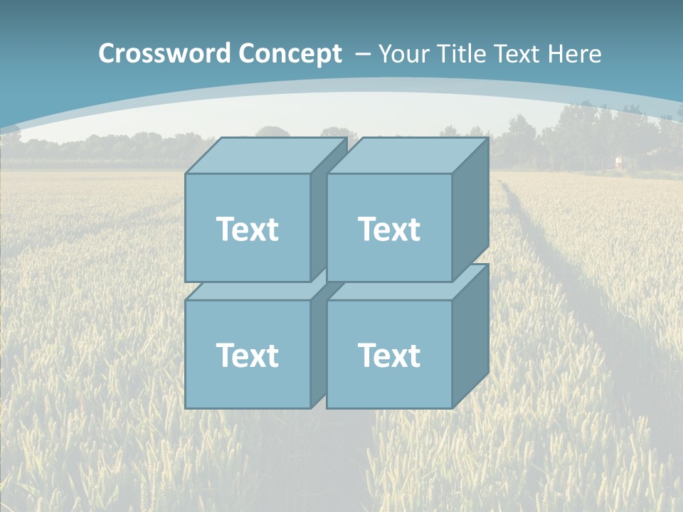 Europe Sunny Nature PowerPoint Template