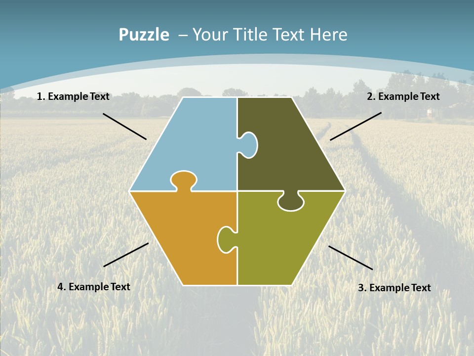 Europe Sunny Nature PowerPoint Template