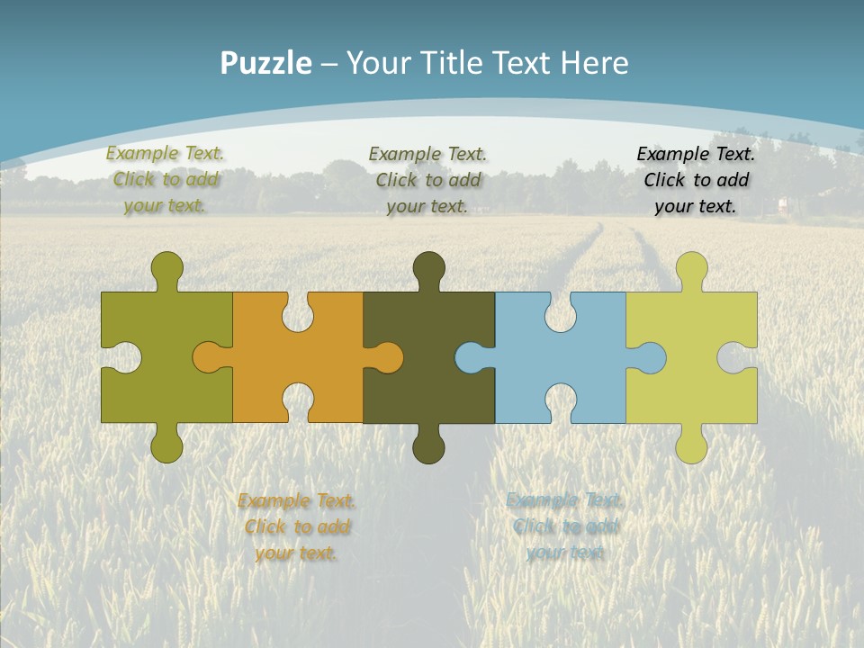 Europe Sunny Nature PowerPoint Template