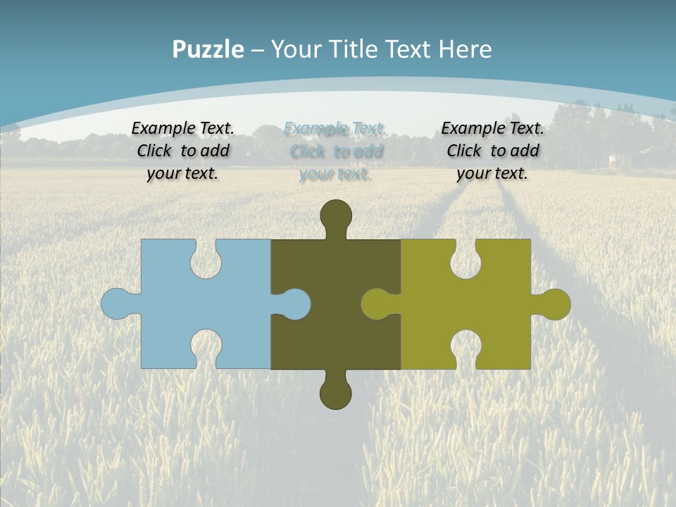 Europe Sunny Nature PowerPoint Template