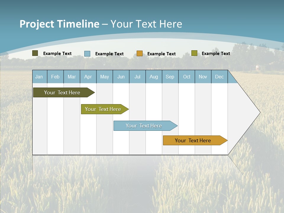 Europe Sunny Nature PowerPoint Template