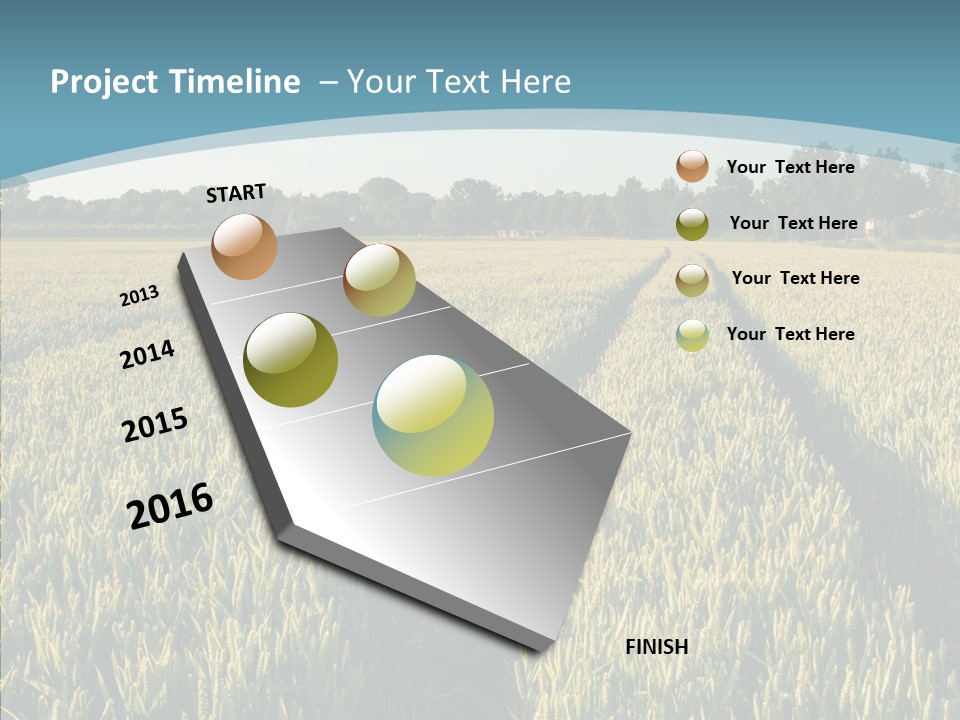 Europe Sunny Nature PowerPoint Template