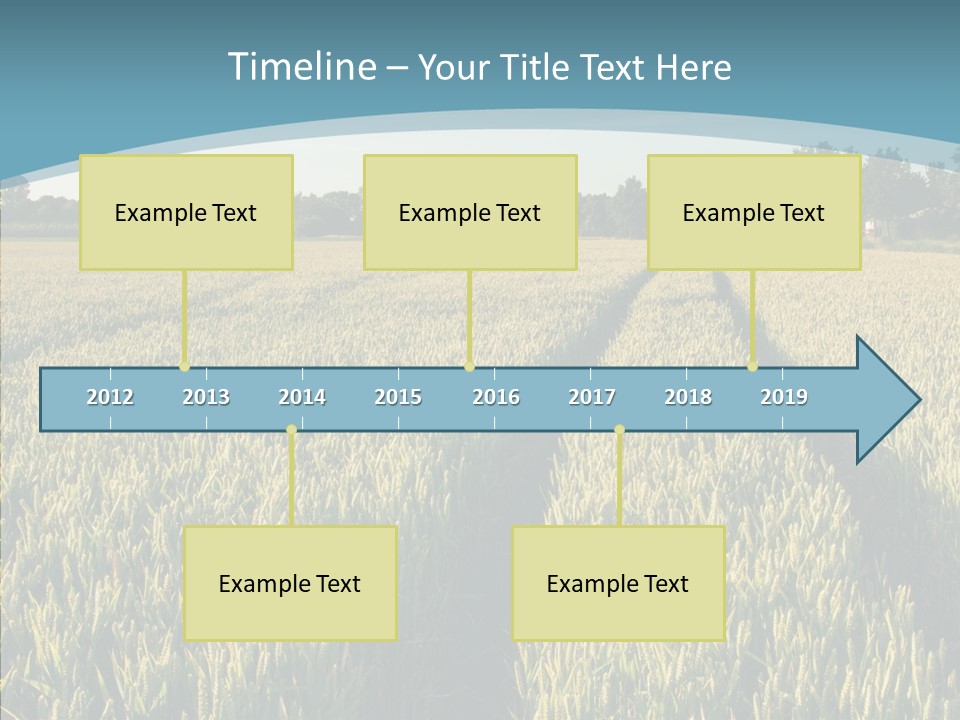Europe Sunny Nature PowerPoint Template
