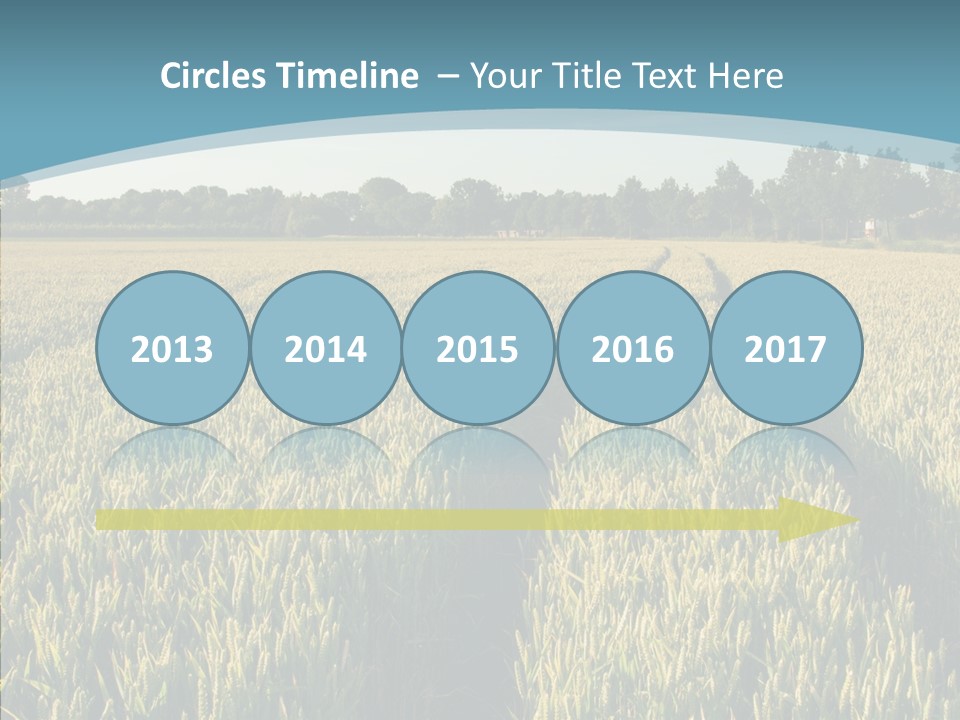 Europe Sunny Nature PowerPoint Template